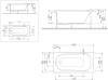 Фронтальная панель для ванны Am.Pm Joy W85A-150-070W-P 150x70 см фото 2