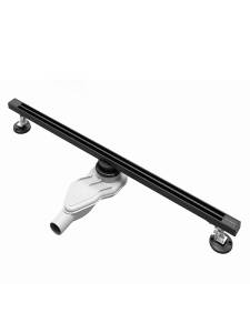 Душевой трап AltroBagno Стелла (Stella) 071226 MB черный матовый, 80 см