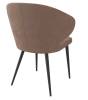 Стул Дик DikLine 355 00-00073755 B5 Latte, ножки черные фото 2