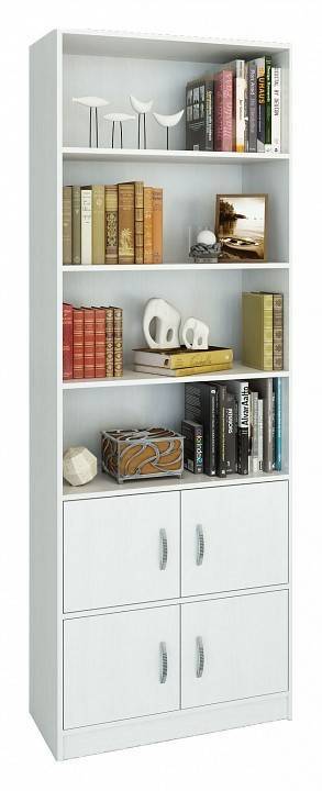 Стеллаж комбинированный МФ Мастер Либерти-52 Либерти-52-БТ белый