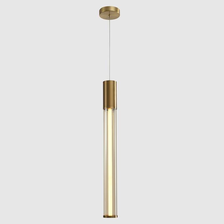 Светильник подвесной Crystal Lux Lineup LINEUP SP11W LED BRASS
