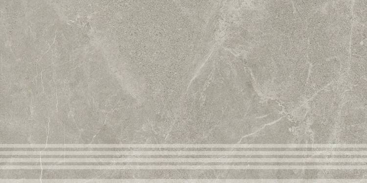Ступень Kerama Marazzi Эстерель KM6060G0501RGRF серый светлый матовый обрезной 30x60
