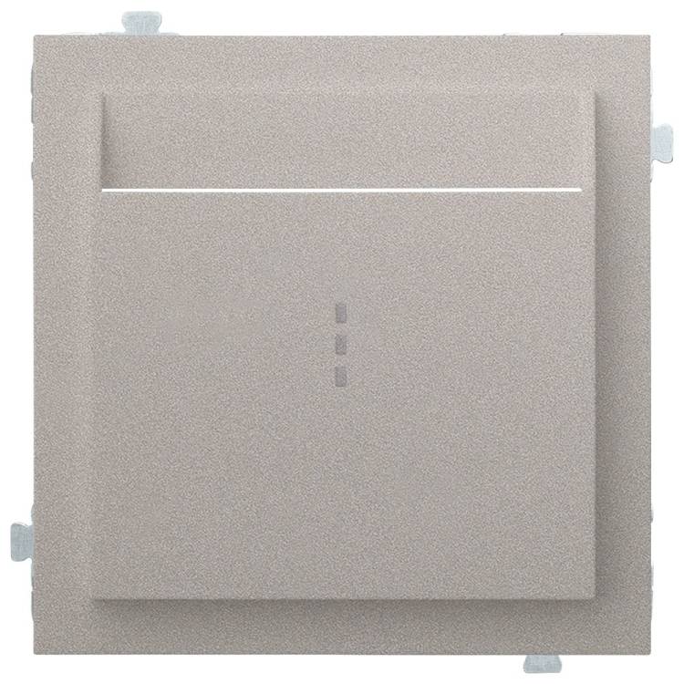 Лицевая панель для карточного выключателя Rikett 35731 PL платина