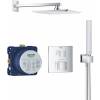 Душевой комплект Grohe Grohtherm Cube 34741000 с термостатом