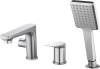 Смеситель на борт ванны Lemark Bronx LM3745GM графит