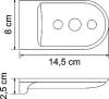 Мыльница Wasserkraft Kammel K-8369 фото 7