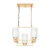 Подвесная люстра Lumina Deco Lino LDP 1239-5 F.GD фото 4