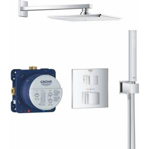 Душевой комплект Grohe Grohtherm Cube 34741000 с термостатом