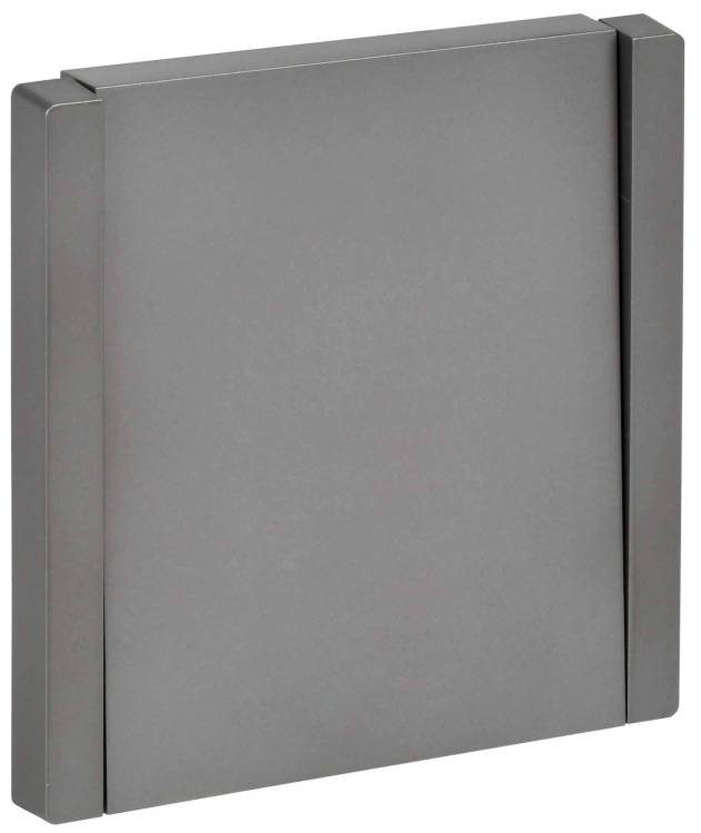 Выключатель 1-клавишный IEK Forte&Piano FP-V14-0-10-1-K46 сталь