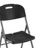 Стул складной Stool Group Кейт D25-BL black черный, банкетный фото 5