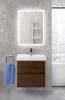 Тумба под раковину Belbagno Neon NEON-500-2C-SO-RS 47.2x34.6x55 Rovere Scuro подвесная с двумя выкатными ящиками, с доводчиками фото 5