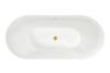 Акриловая ванна Royal Bath Pafos RB611701GD белая, 170x75