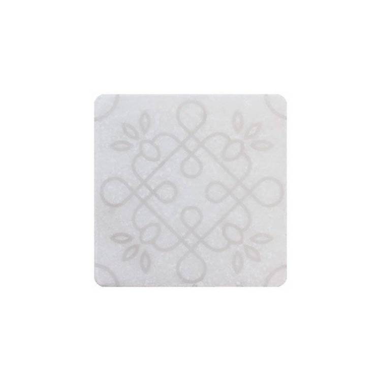 Декор Stone4Home Marble White Motif №1 Белый 10x10
