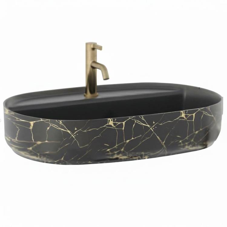 Раковина Isvea Infinity 10NF65060SV-2N-2739 60 см, черная матовая