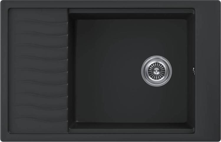 Мойка кухонная Kuchenstern Brett 60 111BL10 черный