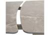 Стол Woodville Rivoli 593872 matt latte stone solid ceramic/taupe 140(200)x90x76 фото 7