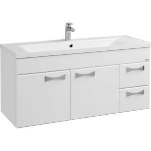 Тумба с раковиной Aquaton Диор 120 белая