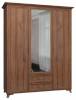 Шкаф платяной Атмосфера Мирелла 00-00019612 орех селект