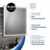 Зеркало Teymi Helmi Black Edition T20304IR с подсветкой, сенсор на взмах, 70x80 фото 5