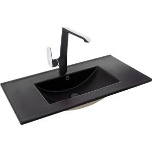 Раковина Weltwasser WW Deilbach 10000005568 7506-100 100 см, черная матовая