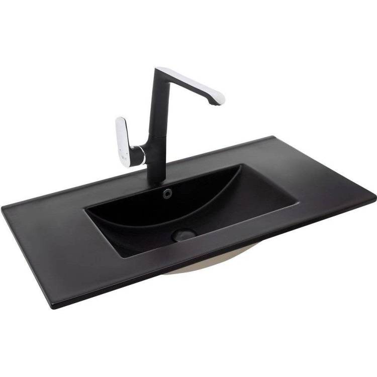 Раковина Weltwasser WW Deilbach 10000005568 7506-100 100 см, черная матовая
