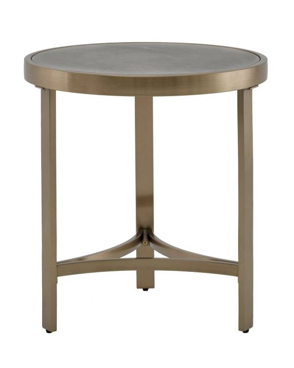 Стол журнальный Stool Group Адриана EET-223-BRCG-BNSG серая керамика 50x50x55