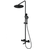 Душевая стойка Wonzon & Woghand WW-88739902-MB с термостатом, черный