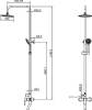 Душевая стойка Milardo Helic HELSB1FM06 фото 5