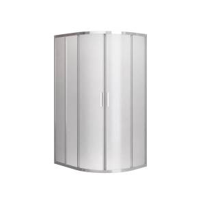 Душевой уголок Cezares MOLVENO-RH-2-120/100-P-Cr профиль хром, стекло матовое, 120x100x195