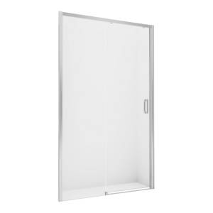 Дверь в нишу NEW TRENDY PRIME 160x200 D-0310A (хром)