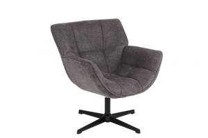 Кресло Stool Group Konfele QH-8236KTC DA-97 dark grey темно-серый