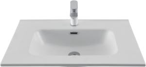 Раковина Aquanet Flat 70 330430 белый матовый, 71x46.5
