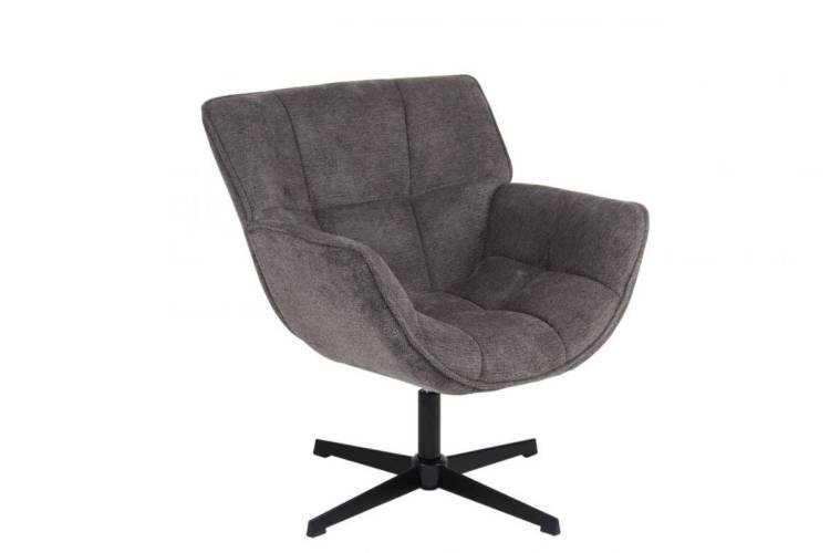 Кресло Stool Group Konfele QH-8236KTC DA-97 dark grey темно-серый