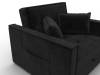 Кресло-кровать Лига Диванов Лига-104 (80) 134857 Черный фото 4