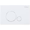 Комплект Belbagno Sfera-R BB046CHR/BB2111SC/BB002-80/BB014-SR-BIANCO кнопка белая фото 4