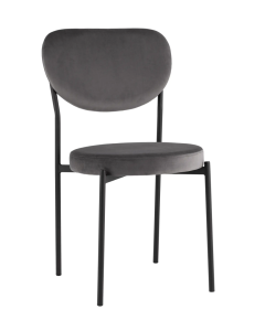 Стул Stool Group Барбара BARBARA grey velvet 40 велюр серый