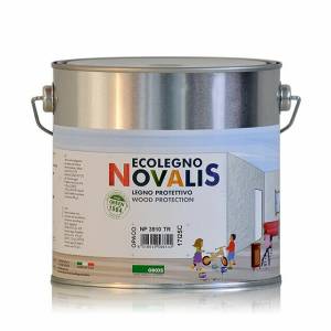 Акриловый лак для дерева Oikos Novalis Legno Protettivo Opaco base TR 0.75 л