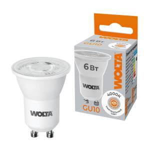 Светодиодная лампа Wolta WSTD-JCDR-MR11-6W4KGU10-L