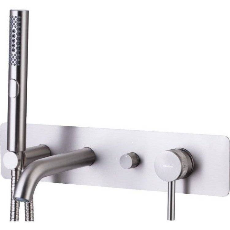 Смеситель для ванны Allen Brau Priority 5.31006-BN с внутренней частью, брашированный никель