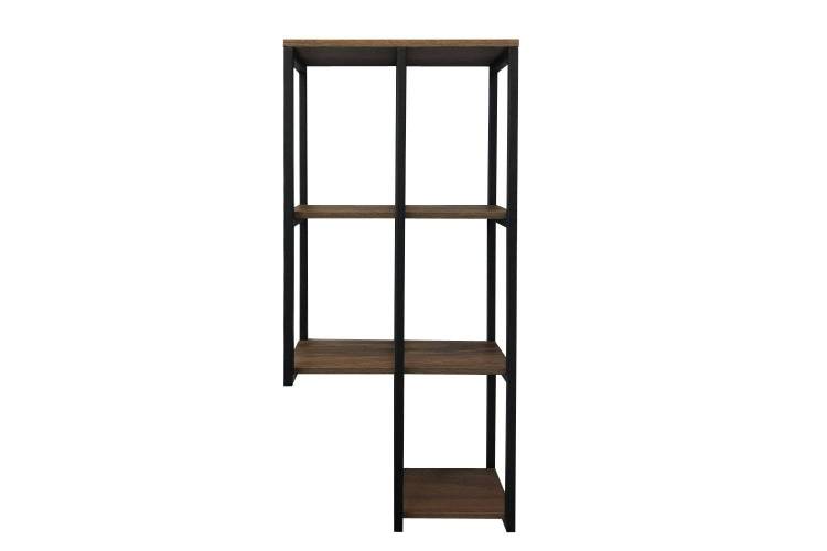Стеллаж Comforty Порто-50 00-00000829 подвесной, дуб темно-коричневый