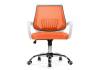Компьютерное кресло Woodville Ergoplus 15373 orange / white фото 2