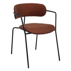 Стул Bradex Home Ant RF 0832 букле терракотовый
