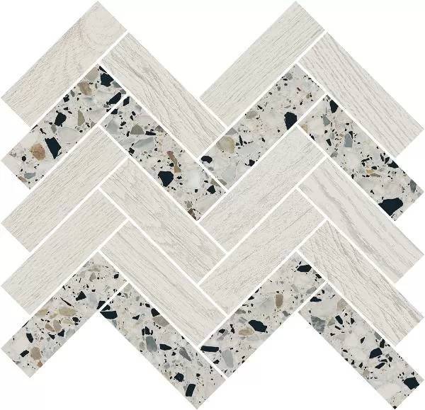 Мозаика Kerama Marazzi Монтиони T042/SG5268 мозаичный белый 34x35.5