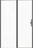 Душевая дверь в нишу Allen Brau Priority 3.31036.BBA профиль черный матовый, 1400x2000