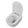 Унитаз подвесной BelBagno Amanda BB051CH-TOR-FC/BB2011SC безободковый, сиденье микролифт фото 2