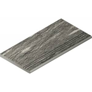 Ступень Italon Скайфолл X2 620040000104 Гриджио Альпино Закругленная Грип 30x60