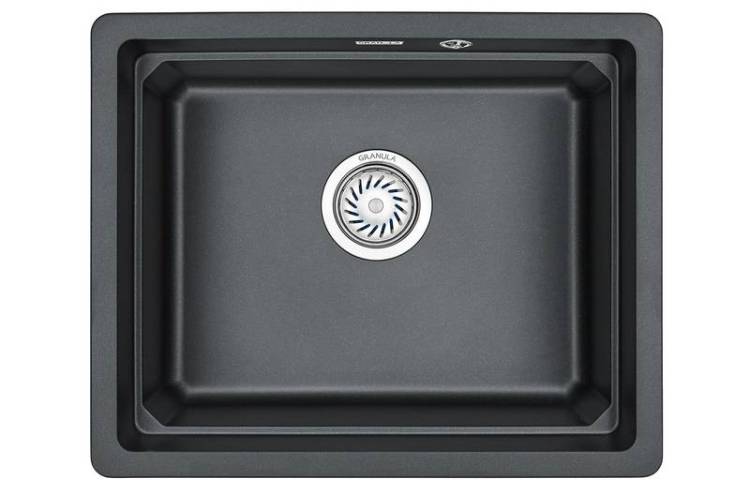 Мойка кухонная Granula Kitchen Space KS-5501U шварц