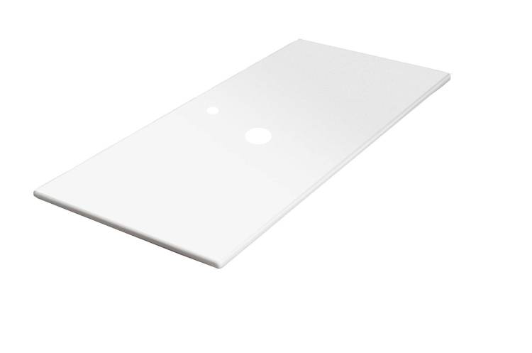 Столешница Armadi Art Vallessi 840-060-W прямая белая 61x46