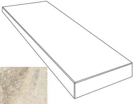 Ступень Gardenia Orchidea Esedra 2.0 G0076100 Gradone Angolare SX Crema 4x32x80