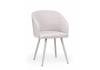 Стул на металлокаркасе Notta Монер 632640 светло-серый (glory 36) / серый